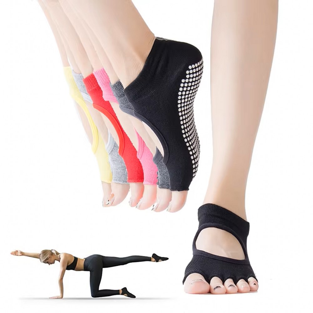 Skarpety do jogi z pięcioma pa – Medias Para Pilates Y Yoga recenzja i cena